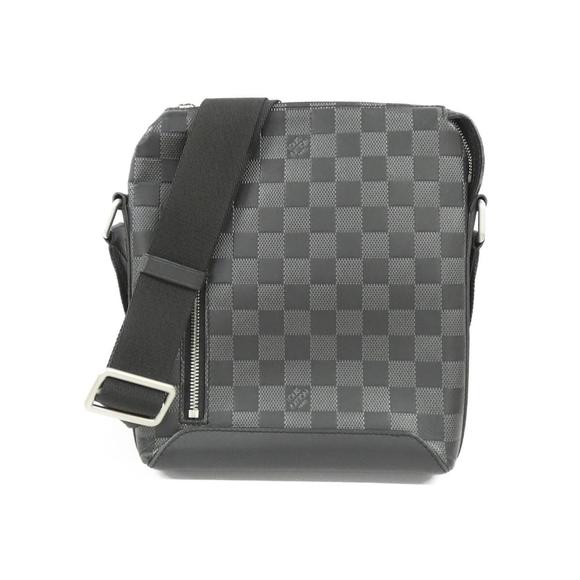 LOUIS VUITTON Silver Damier Shoulder Bag - Picture 1 of 10
